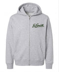 So Smooth Grey Zip Up
