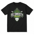 So Smooth Black Graphic Tee