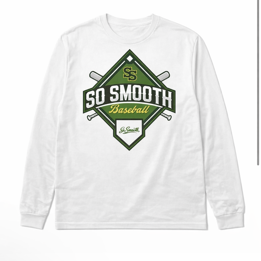 So Smooth White Graphic Tee
