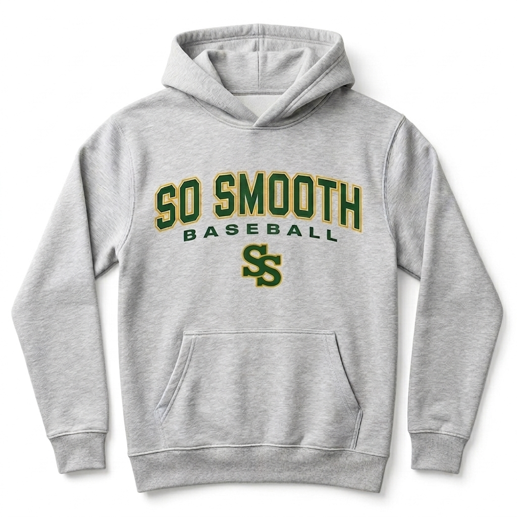 So Smooth Grey Hoodie