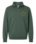 So Smooth Green Quarter Zip